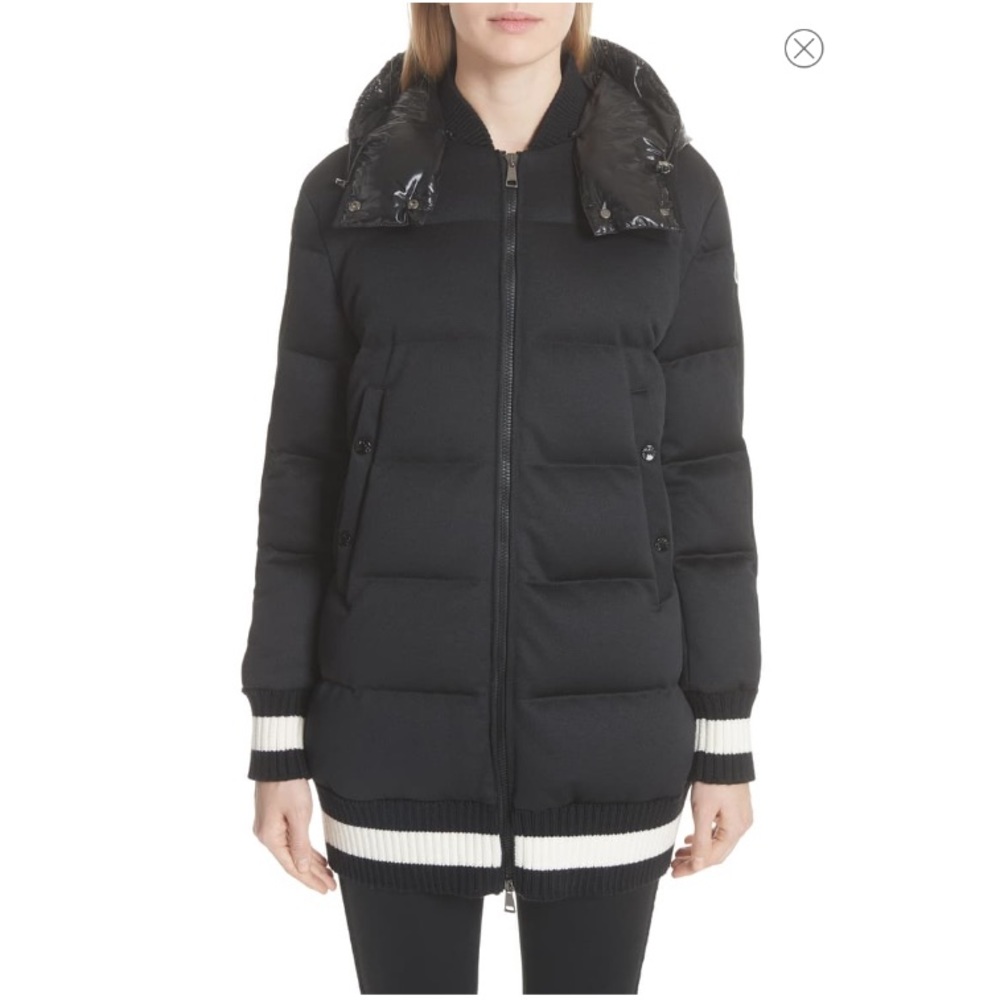 NWT Moncler Harfang Down Bomber Coat Jacket